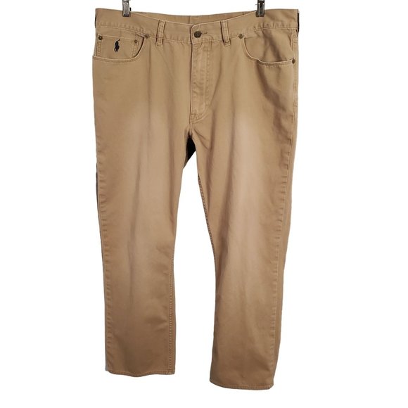 Polo Ralph Lauren Other - Polo Ralph Lauren Mens Size 38/30 Pants Classic Straight 650 Chino Khaki Tan